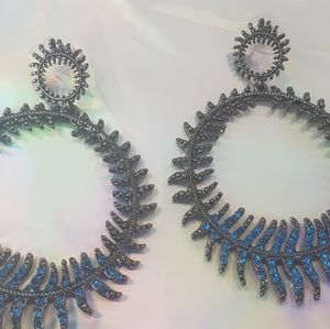 Jeweled earrings